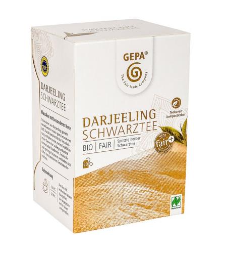 Schwarztee Darjeeling TB 20x2g, BIO, Naturland zertifiziert