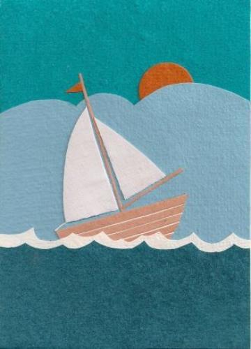 Grußkarte für alle Anlässe "Sail Away"