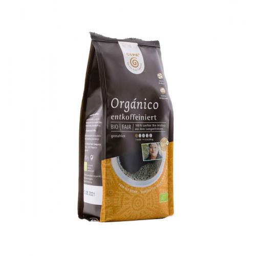 Café Orgánico, entkoffeiniert, gemahlen, 250 g, BIO