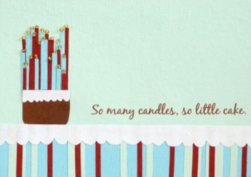 Geburtstagskarte "So Many Candles"