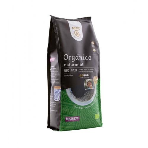 Café Orgánico Softpack 500g naturmild, gemahlen, Misereor, BIO