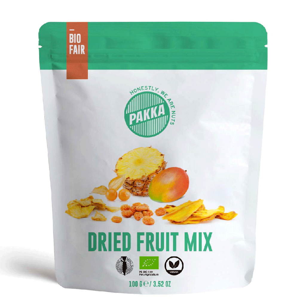 Fruchtmix getrocknet (Dried fruit mix)100 g, BIO