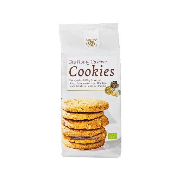 Honig Cookies Cashew, 150 g, BIO