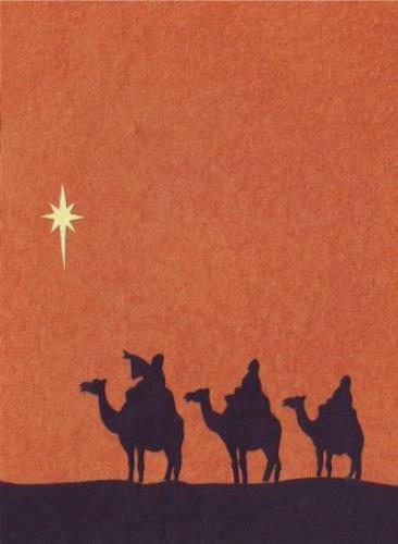 Weihnachtskarte "Wise Men from the East"