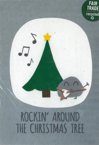 Weihnachtskarte "Christmas Rocking"