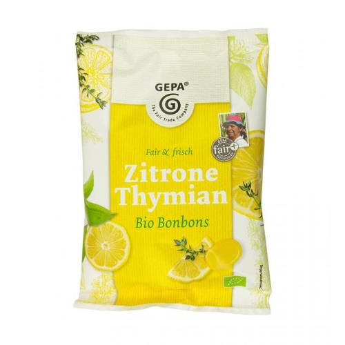 Zitrone Thymian Bonbons, 100g, BIO